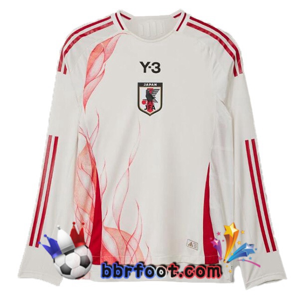 Maillots Equipe De Japon Domicile Manche longue Bleu 2024/2025 Maillots Equipe De Japon Domicile Manche longue Bleu 2024/2025
