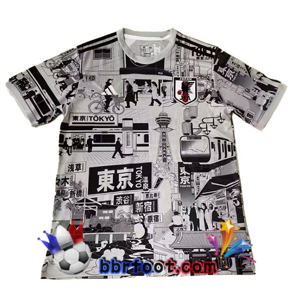 Maillots Equipe De Japon Édition Spéciale Blanc Noir 2024/2025