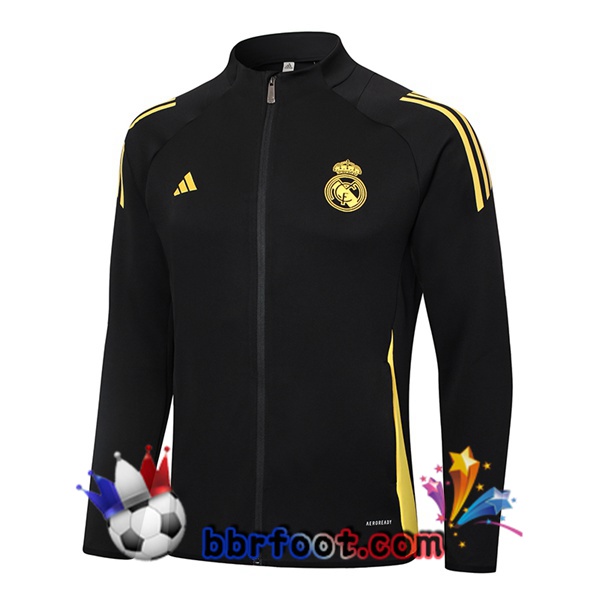Veste Foot Real Madrid Noir 2024/2025