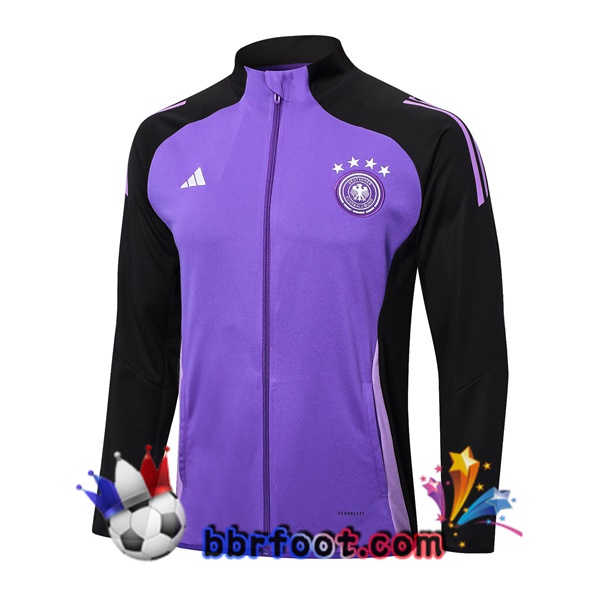 Veste Foot Allemagne Pourpre 2024/2025
