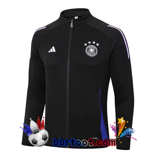 Veste Foot Allemagne Noir 2024/2025