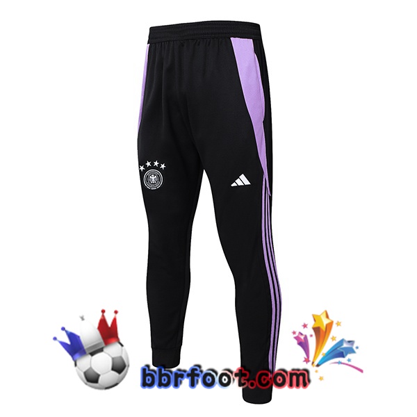 Pantalon Foot Allemagne Noir 2024/2025