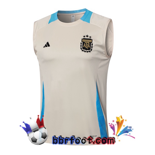 Gilet Foot Argentine Jaune 2024/2025