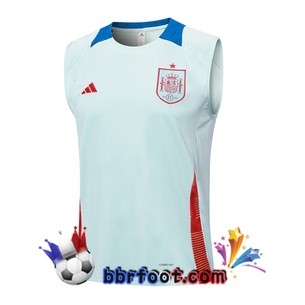 Gilet Foot Espagne Bleu 2024/2025