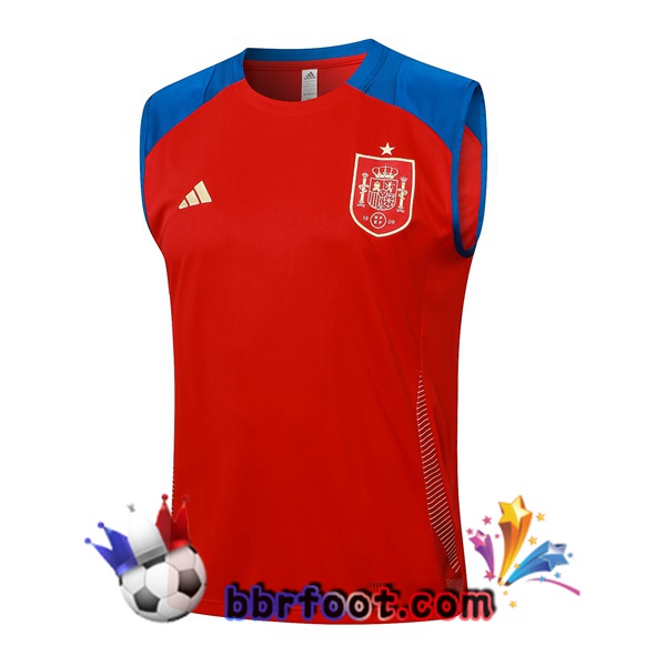 Gilet Foot Espagne Rouge 2024/2025