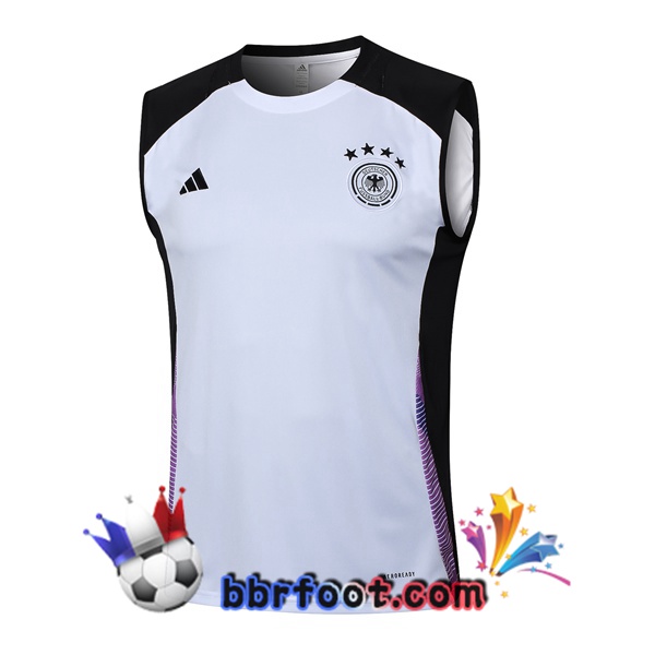 Gilet Foot Allemagne Blanc 2024/2025