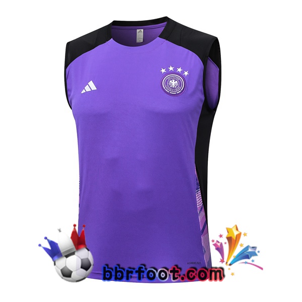 Gilet Foot Allemagne Pourpre 2024/2025