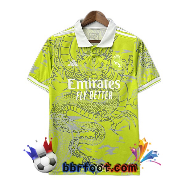 Maillot Foot Real Madrid Édition Spéciale Jaune 2024/2025