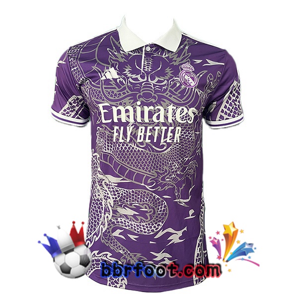 Maillot Foot Real Madrid Édition Spéciale Pourpre 2024/2025