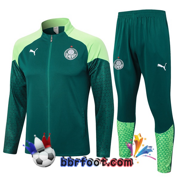 Survetement Foot - Veste Palmeiras Vert 2024/2025