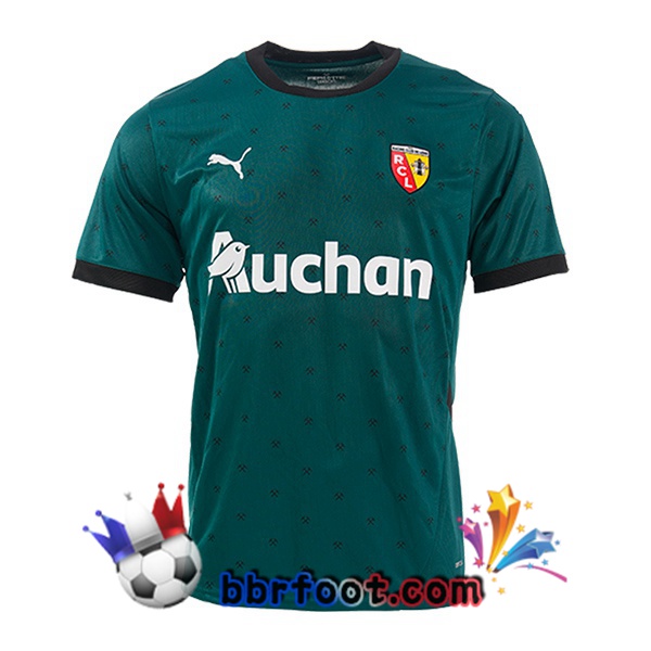 Maillot Foot RC Lens Exterieur Vert 2024/2025