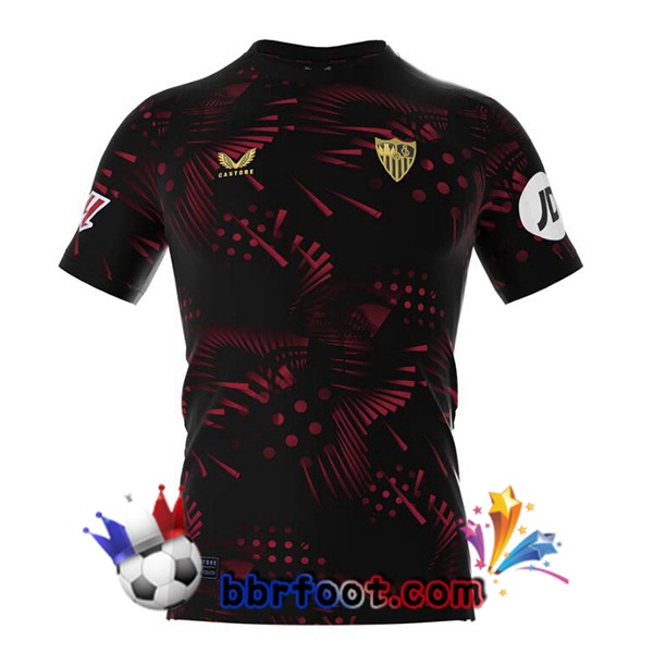 Maillot Foot Sevilla FC Third Noir 2024/2025