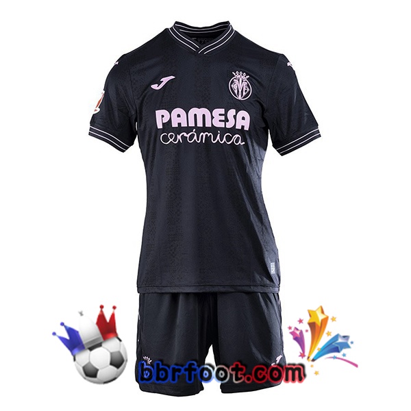 Maillot Foot Villarreal Enfant Third Noir 2024/2025
