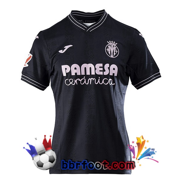 Maillot Foot Villarreal Third Noir 2024/2025 Maillot Foot Villarreal Third Noir 2024/2025