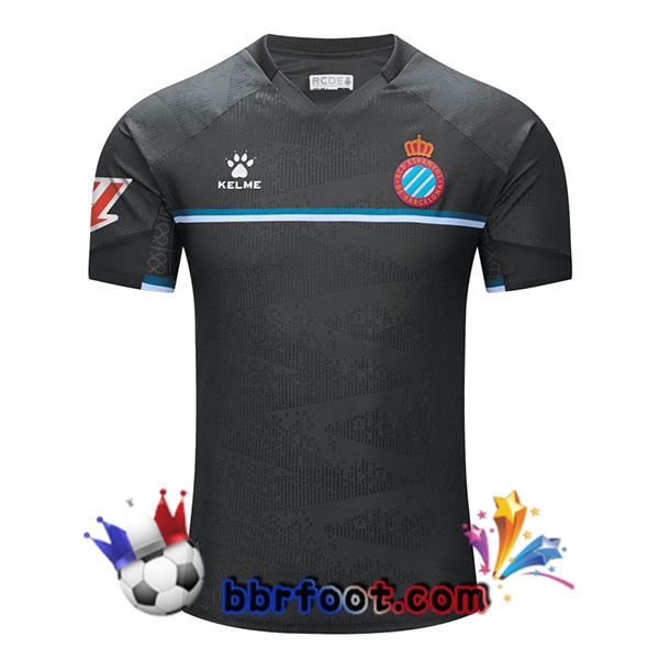 Maillot Foot RCD Espanyol Third Noir 2024/2025