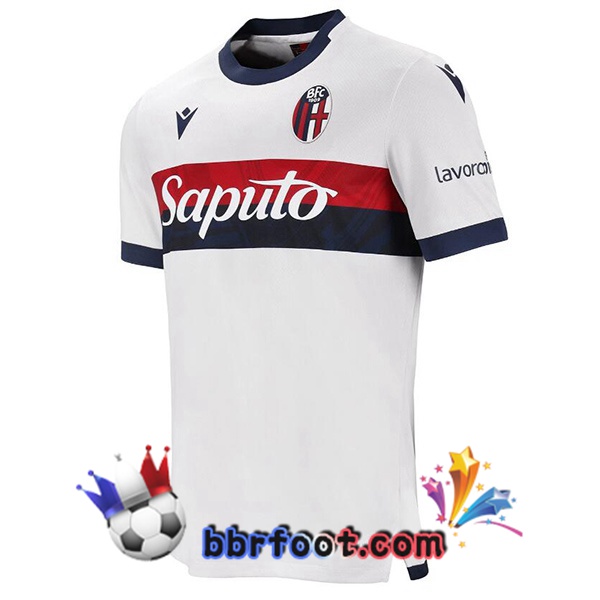 Maillot Foot Bologne Exterieur Blanc 2024/2025
