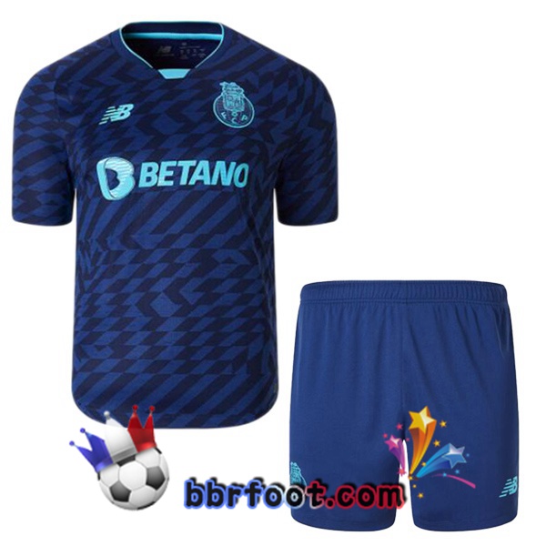 Maillot Foot FC Porto Enfant Third Bleu 2024/2025