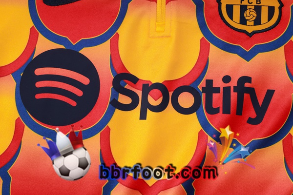 Survetement Foot FC Barcelone Jaune 2024/2025