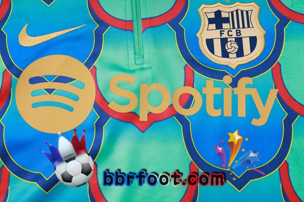 Survetement Foot FC Barcelone Vert 2024/2025