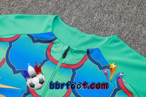 Survetement Foot FC Barcelone Vert 2024/2025