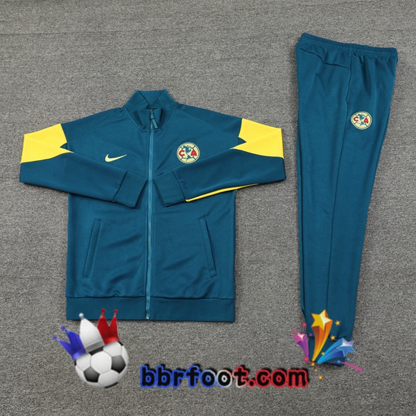 Survetement Foot - Veste Club America Bleu 2024/2025