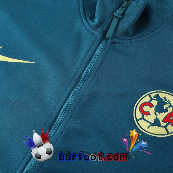 Survetement Foot - Veste Club America Bleu 2024/2025