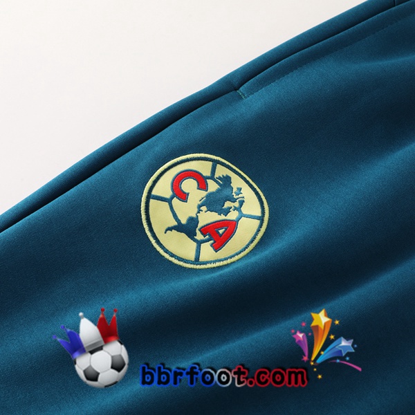 Survetement Foot - Veste Club America Bleu 2024/2025