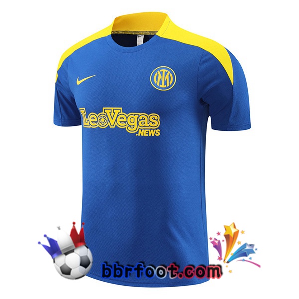 Training T-Shirts Inter Milan Bleu 2024/2025