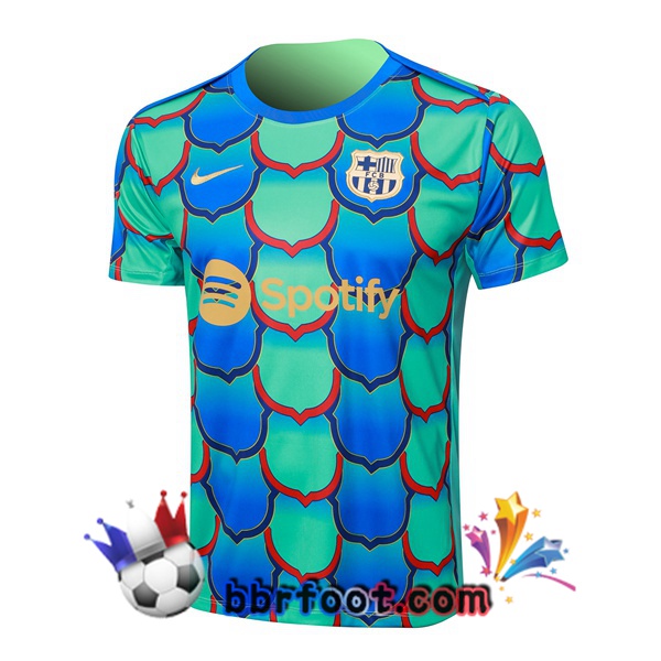Training T-Shirts FC Barcelone Vert 2024/2025