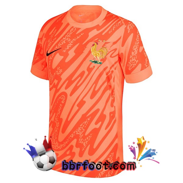 Maillots Equipe De France Gardien de but Rouge 2024/2025