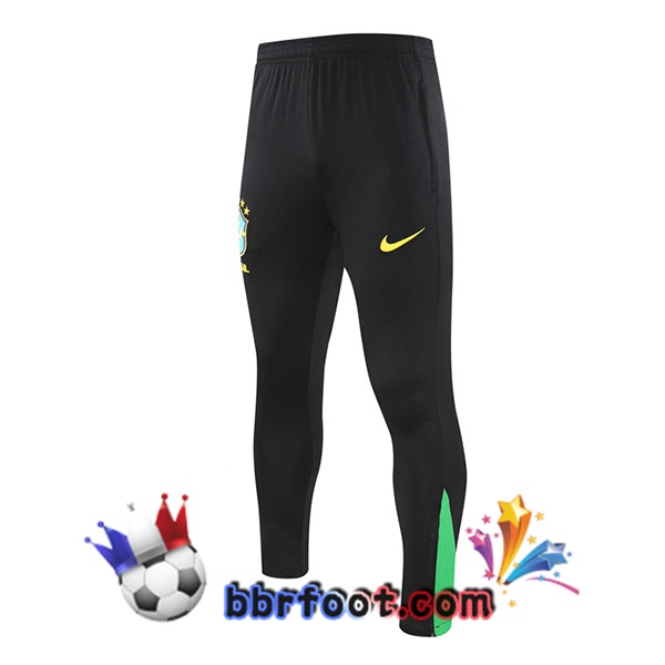Pantalon Foot Bresil Noir 2024/2025