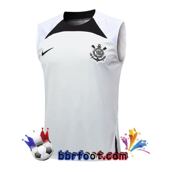 Gilet Foot Corinthians Blanc 2024/2025