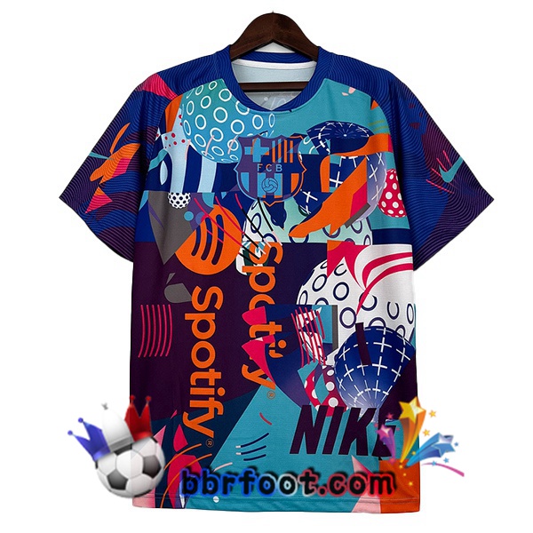 Maillot Foot FC Barcelone Édition Spéciale Bleu 2024/2025