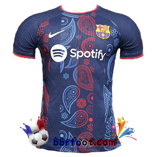Maillot Foot FC Barcelone Édition Spéciale Bleu Royal 2024/2025