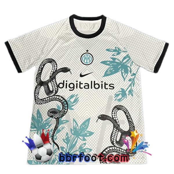 Maillot Foot Inter Milan Édition Spéciale Blanc 2024/2025