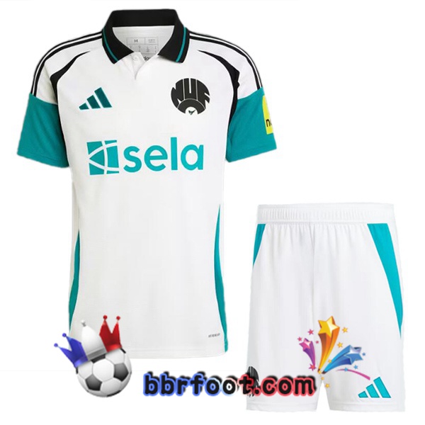 Maillot Foot Newcastle United Enfant Third Blanc 2024/2025
