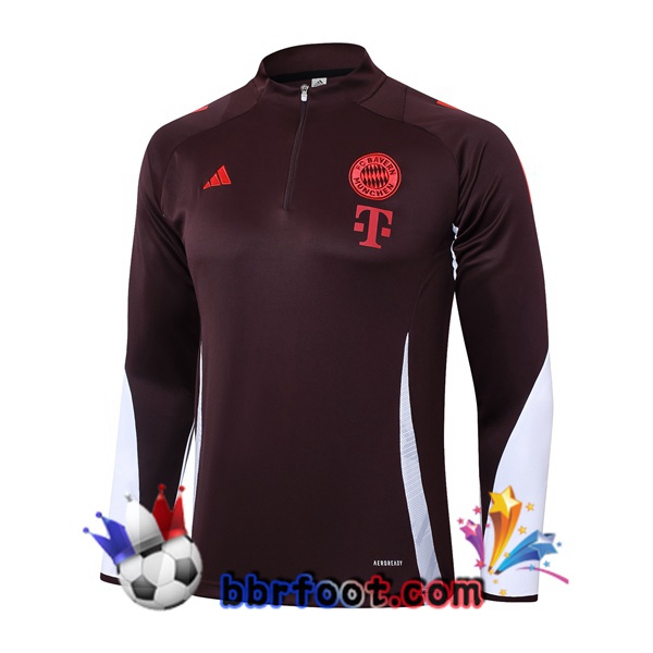 Sweatshirts Homme Bayern Munich Marron 2024/2025