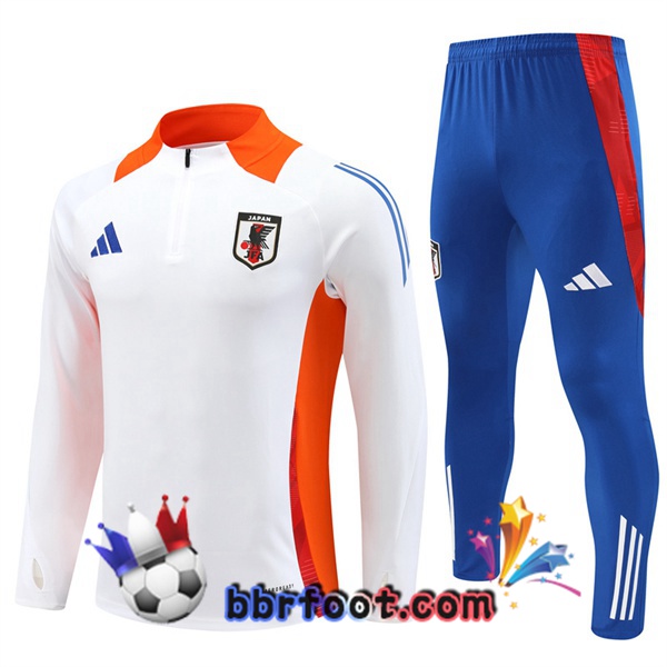 Survetement Foot Japon Blanc 2024/2025
