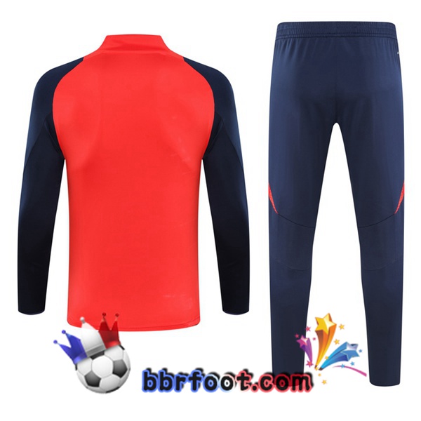 Survetement Foot Manchester United Orange 2024/2025
