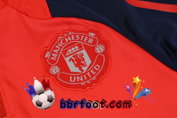Survetement Foot Manchester United Orange 2024/2025