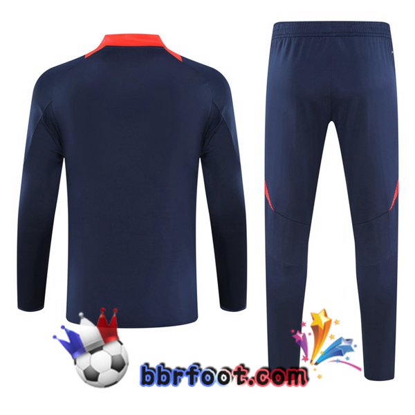 Survetement Foot Manchester United Bleu Royal 2024/2025