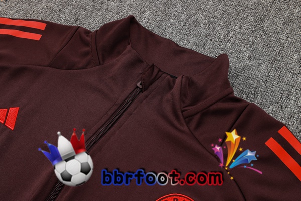 Survetement Foot - Veste Bayern Munich Marron 2024/2025