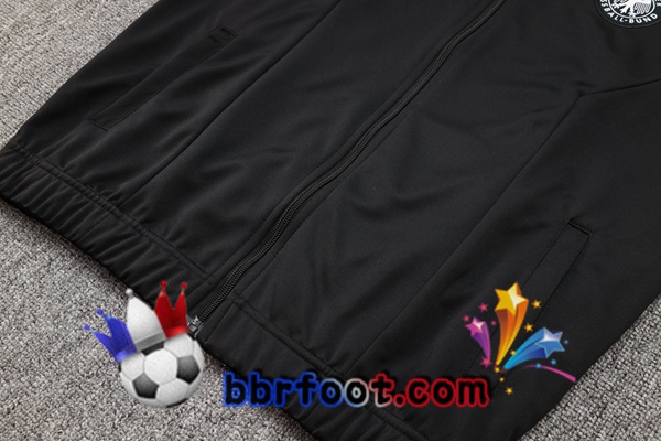 Survetement Foot - Veste Allemagne Noir 2024/2025