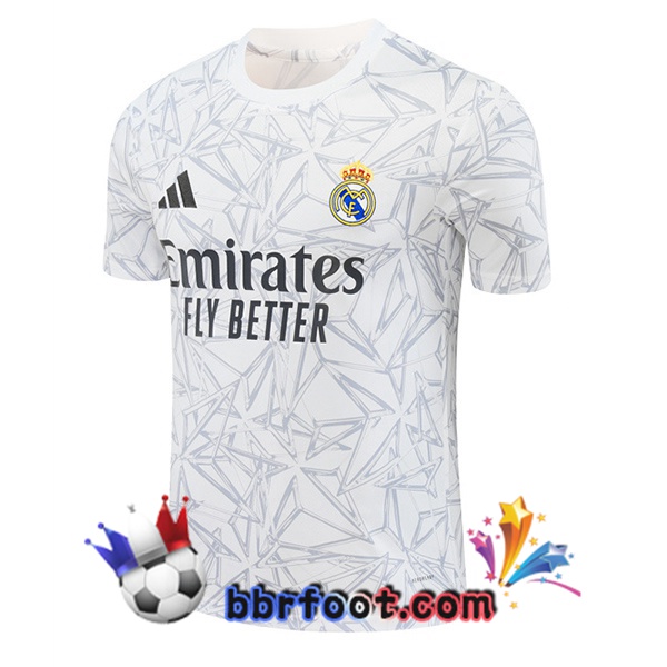 Training T-Shirts Real Madrid Blanc 2024/2025