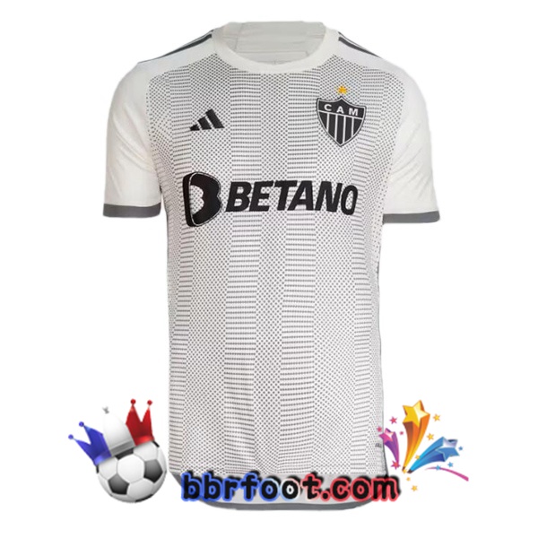 Maillot Foot Atletico Mineiro Exterieur Blanc 2024/2025