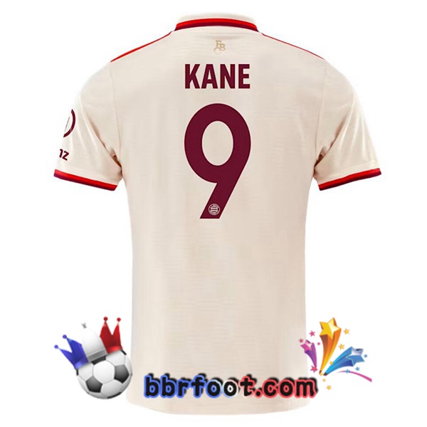 Maillot Foot Bayern Munich (Kane 9) Third Jaune 2024/2025