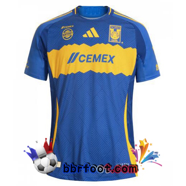 Maillot Foot Tigres UANL Exterieur Bleu 2024/2025
