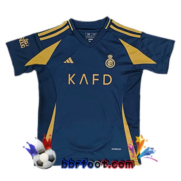 Maillot Foot Al-Nassr FC Exterieur Bleu 2024/2025