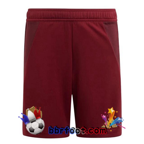 Short Foot AS Roma Domicile Rouge 2024/2025