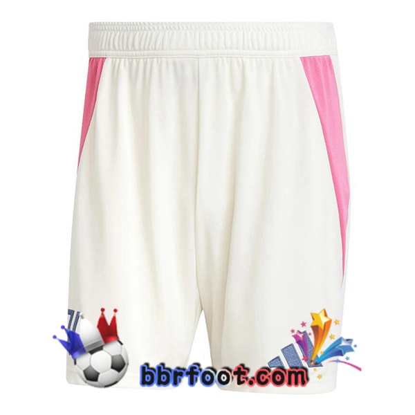 Short Foot Juventus Exterieur Blanc 2024/2025